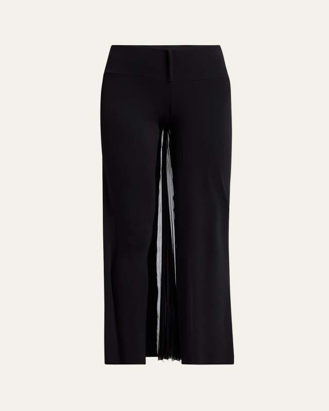 Infinity Pleats Jersey Pants